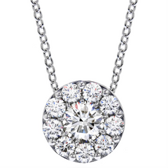 Hearts on Fire Fulfillment Diamond Pendant Necklace .25ct
