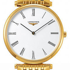 Longines La Grande Classique White Quartz PVD Watch 36MM L47552118