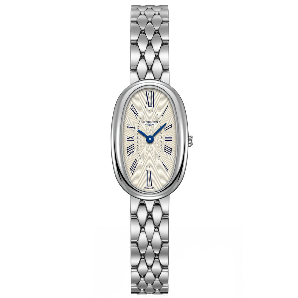 Longines Symphonette Silver Dial Quartz Stainless Steel Watch 18MM L23054716
