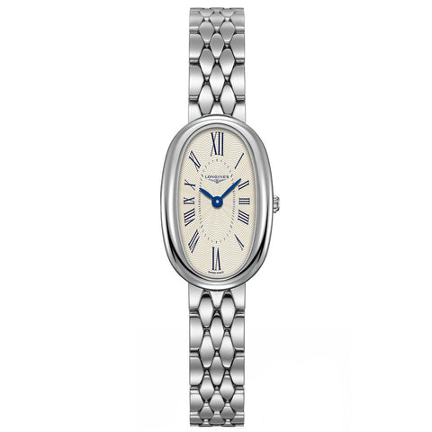 Longines Symphonette Silver Dial Quartz Stainless Steel Watch 18MM L23054716