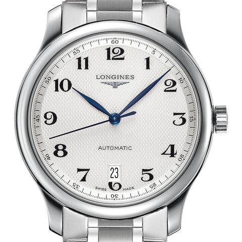 Longines Master Automatic Silver Stainless Steel Watch 38MM L26284786