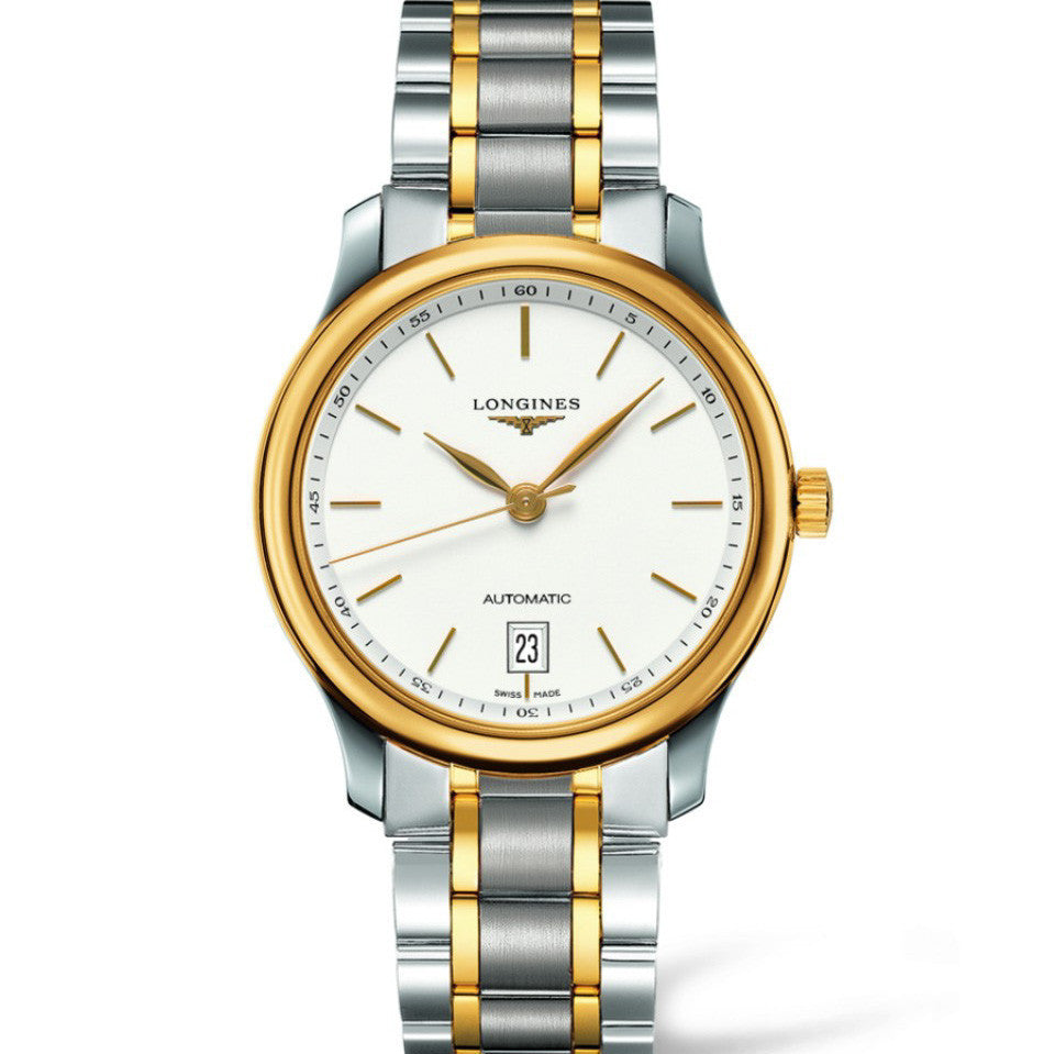 Longines Master Automatic White Dial Stainless Steel/Gold Cap 200 Watch 38MM L26285127