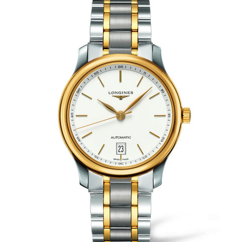 Longines Master Automatic White Dial Stainless Steel/Gold Cap 200 Watch 38MM L26285127