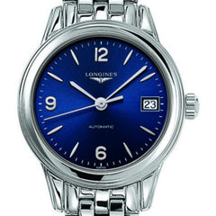 Longines Flagship Automatic Blue Stainless Steel Watch 26MM L42744966
