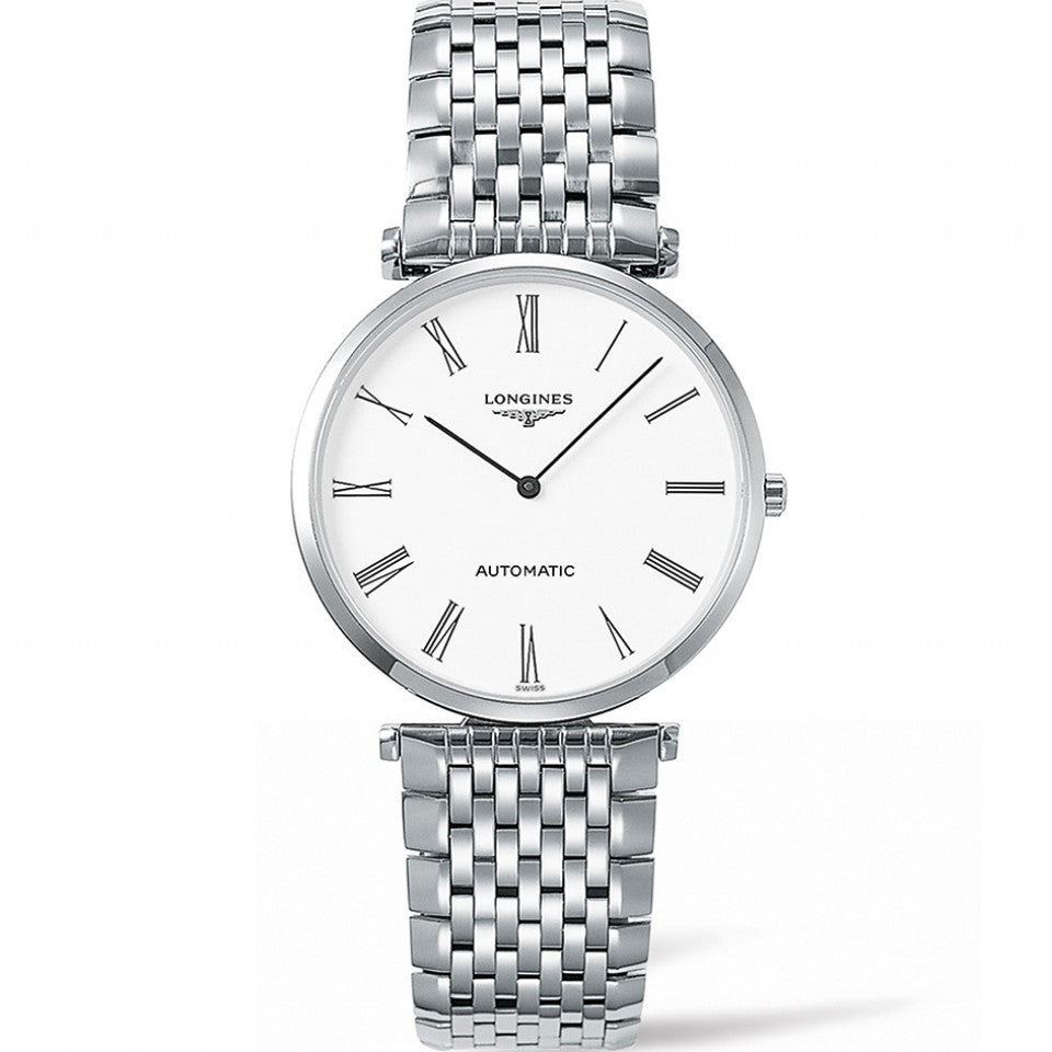 Longines La Grande Classique Automatic White Dial Stainless Steel Watch 36MM L49084116