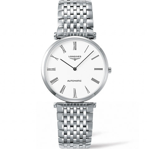 Longines La Grande Classique Automatic White Dial Stainless Steel Watch 36MM L49084116