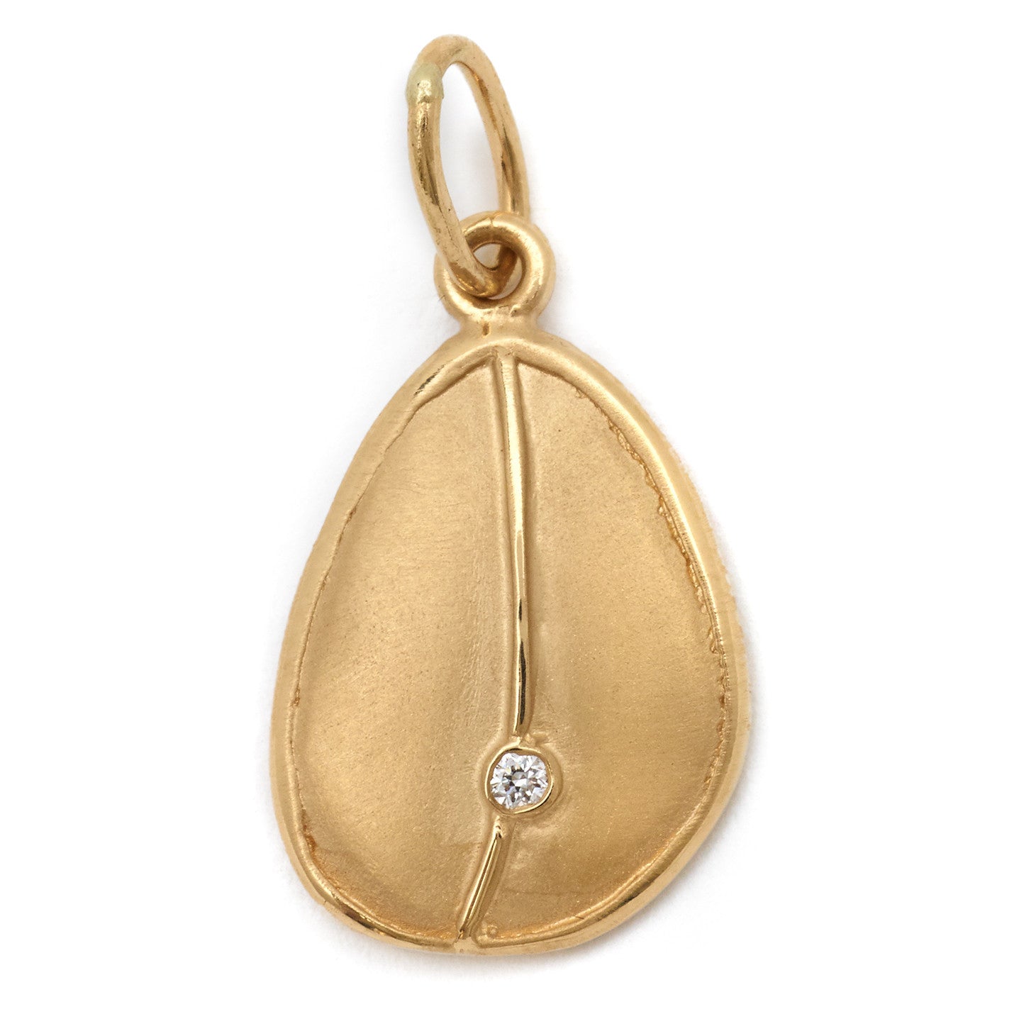 Anne Sportun Mini Pod Charm 18K Yellow Gold Pendant