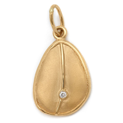 Anne Sportun Mini Pod Charm 18K Yellow Gold Pendant