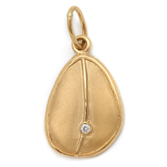 Anne Sportun Mini Pod Charm 18K Yellow Gold Pendant