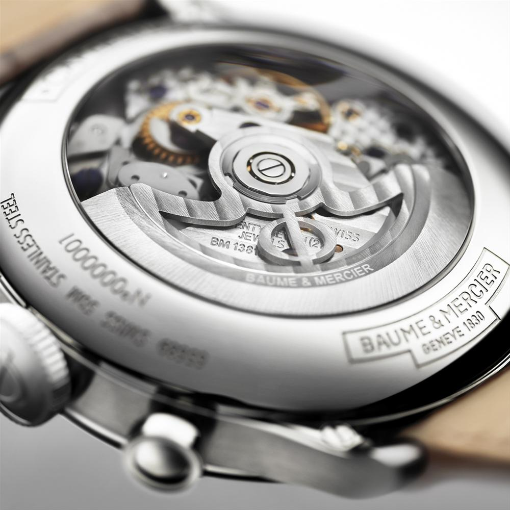 Baume & Mercier Capeland Flyback Chronograph White Watch 44mm 10006