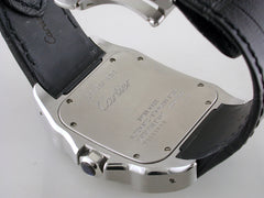 Cartier Santos 100 XL Stainless Steel Watch Certified Pre-owned W20073X8 41.3mm