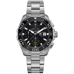 TAG Heuer AQUARACER 300M Calibre 16 Automatic Chronograph 43 MM Black Ceramic Bezel CAY211A.BA0927