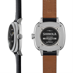 Shinola Gomelsky Moon Phase Black Dial 36mm Women's Watch S0110000278