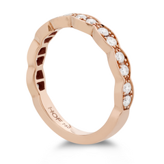 Hearts on Fire Lorelei Floral Diamond Band Ring in 18K Rose Gold