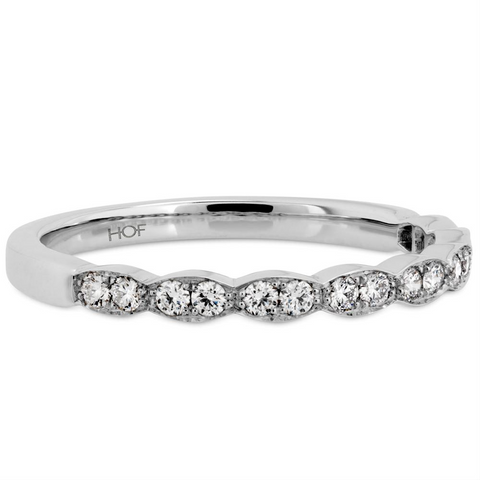Hearts on Fire Lorelei Floral Diamond Wedding Band Ring