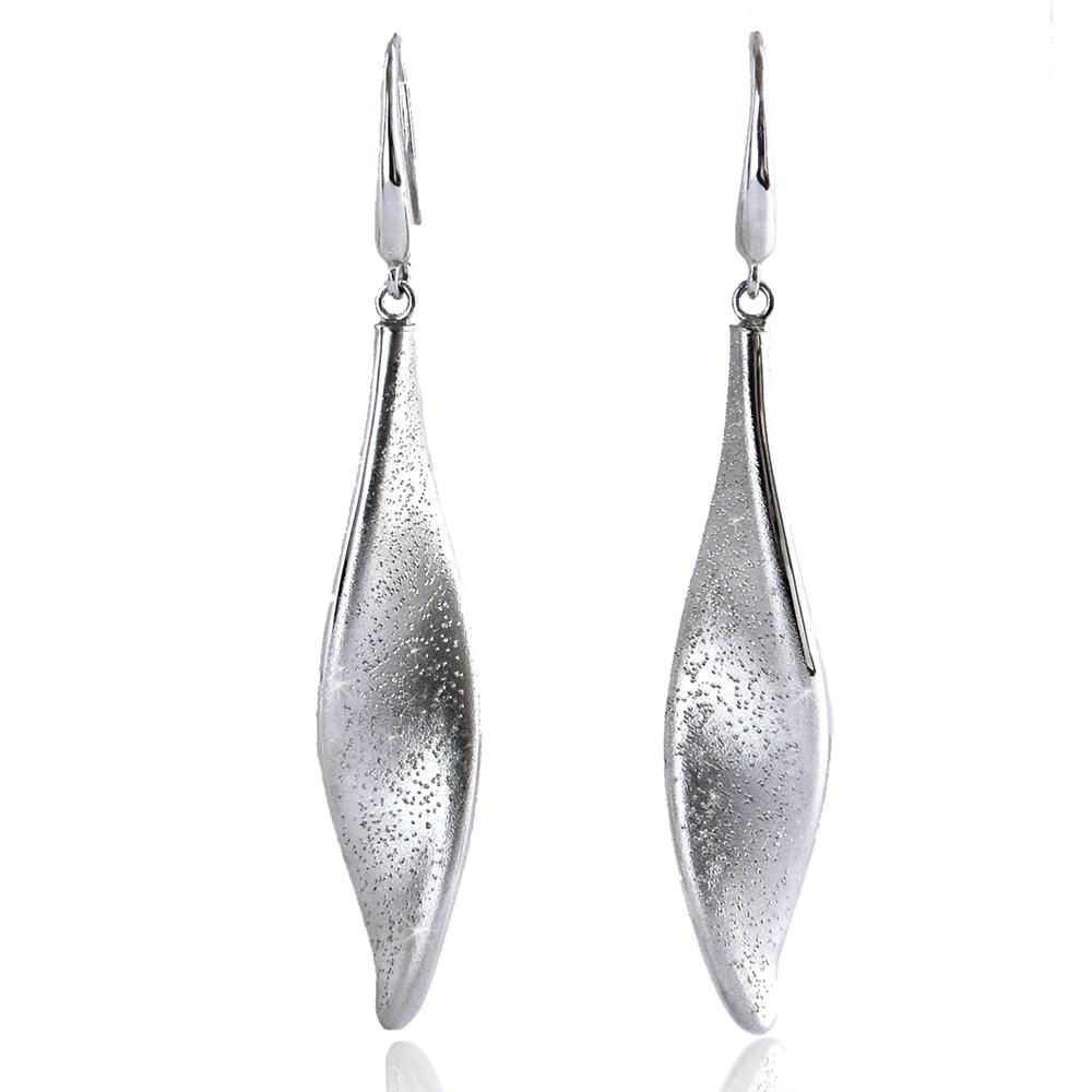 Charles Garnier Clara Twist Drop Sterling Silver Earrings CXE303W