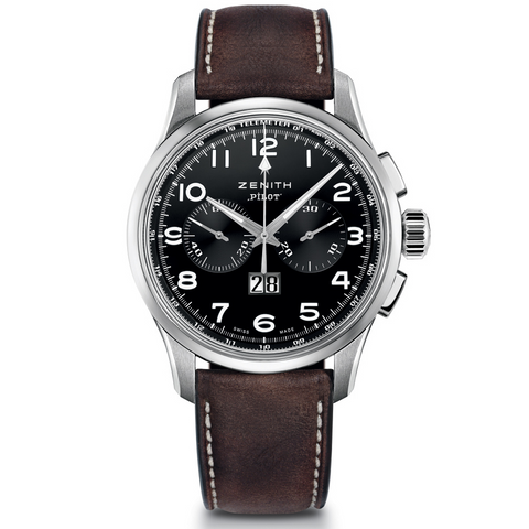 Zenith Pilot Big Date Special Black Chronograph Watch