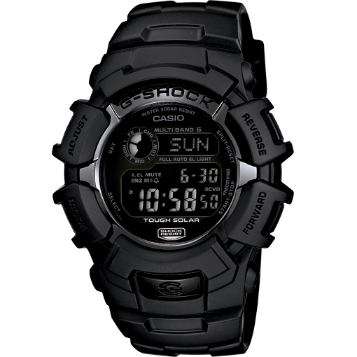 Casio G-Shock Atomic Classic Tough Solar Digital Men's Black Watch GW2310FB-1