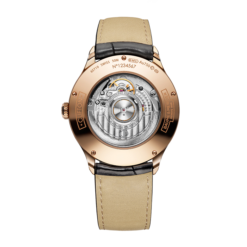 Baume & Mercier Clifton 18K Red Gold 39mm Men's Automatic Watch 10058