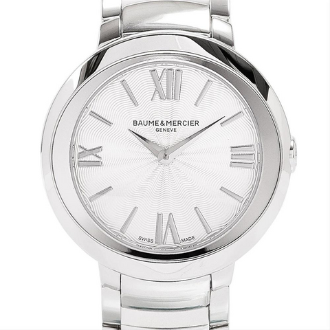 Baume & Mercier Promesse Ladies Steel Quartz Watch 30mm 10157