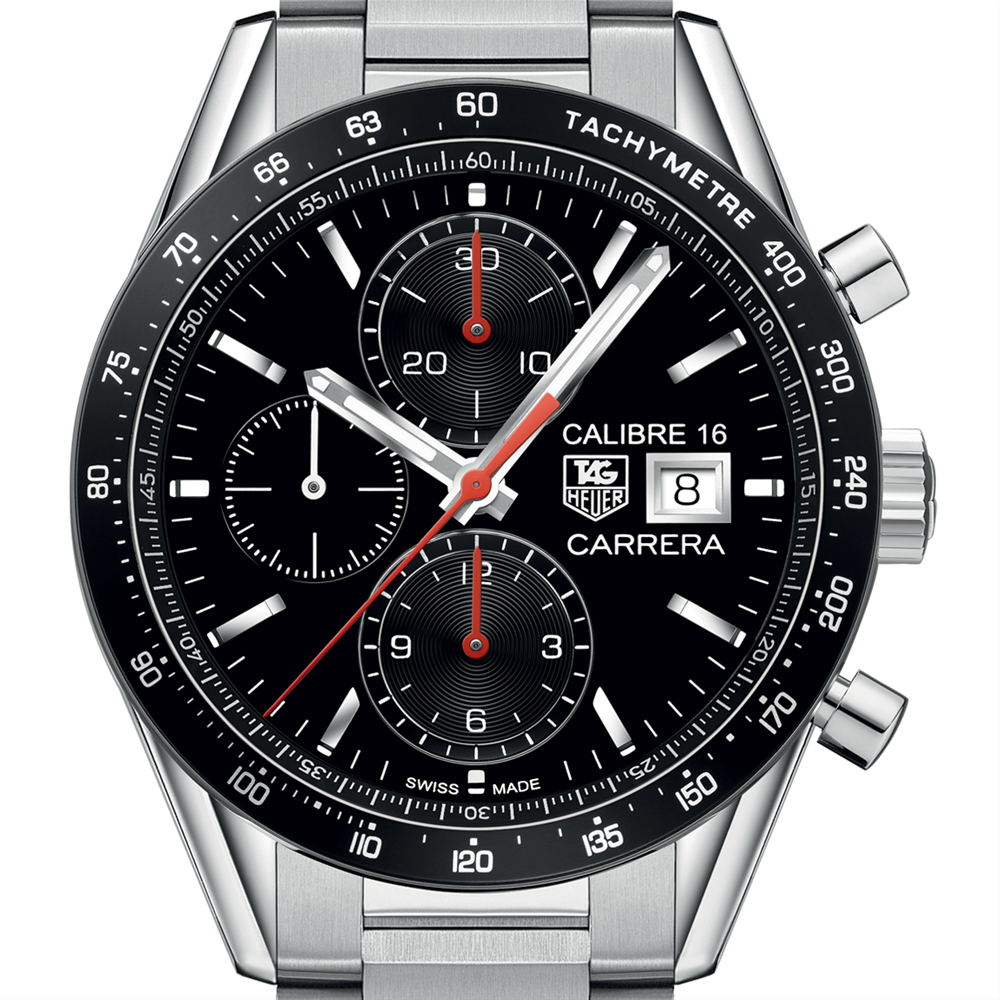 TAG Heuer CARRERA 100M Calibre 16 Automatic Chronograph 41MM CV201AK.BA0727
