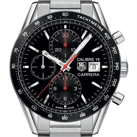 TAG Heuer CARRERA 100M Calibre 16 Automatic Chronograph 41MM CV201AK.BA0727