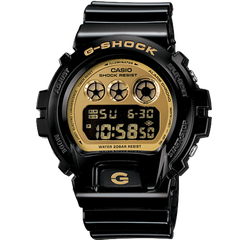 Casio G-Shock Metallic Gold Gloss Black Men's Digital Watch DW6900CB-1