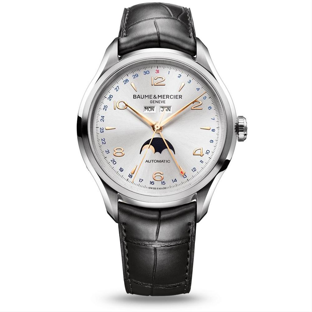 Baume & Mercier Clifton Moon Phase 43mm Men's Watch 10055