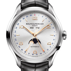 Baume & Mercier Clifton Moon Phase 43mm Men's Watch 10055