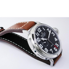 Zenith Pilot Type 20 GMT Automatic Steel Black Dial Watch 48mm 03.2430.693/21.C723