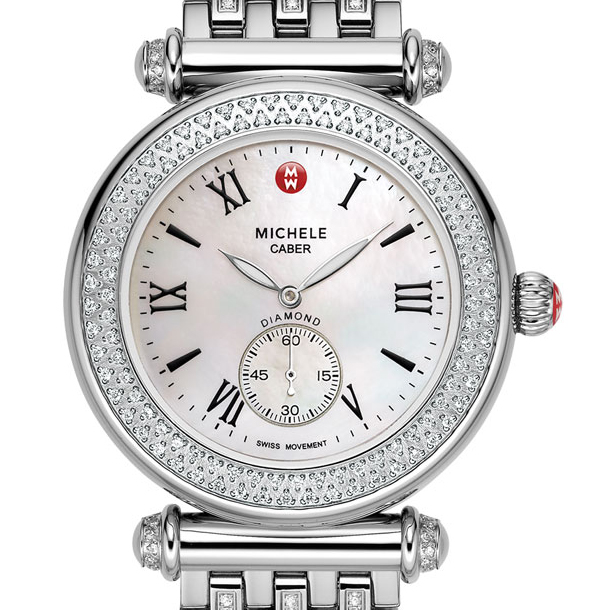 Michele "Caber" Diamond Watch Head & Bracelet