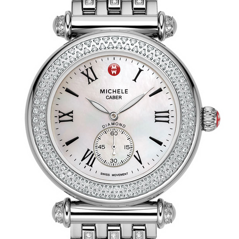 Michele "Caber" Diamond Watch Head & Bracelet