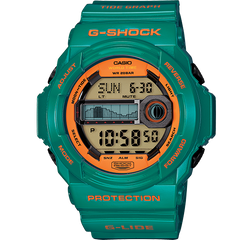 Casio G-Shock G-Lide Green & Orange Digital Watch GLX150B-3