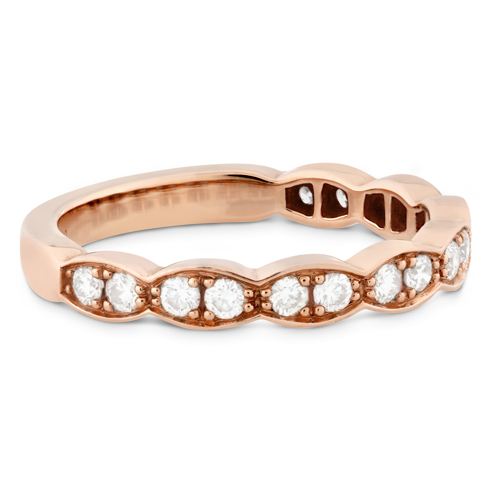Hearts on Fire Lorelei Floral Diamond Band Ring in 18K Rose Gold