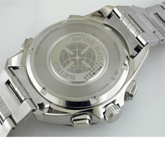 Seiko Astron GPS Solar 44.6mm Watch Titanium with Ceramic Bezel Black Dial Series 8X SSE003