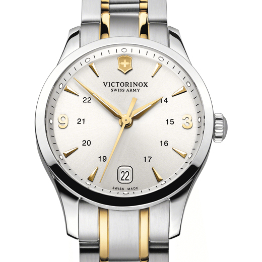 Victorinox Swiss Army Alliance Silver Dial Ladies Steel Small Watch 241543