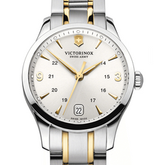 Victorinox Swiss Army Alliance Silver Dial Ladies Steel Small Watch 241543