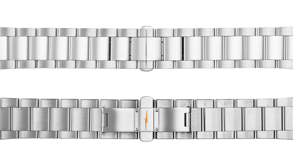Shinola 41mm Runwell White Dial Stainless Steel Bracelet Watch 20001110