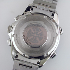 Seiko Astron GPS Solar Titanium Blue Dial Ceramic Bezel 44.6mm Watch SSE005