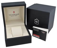 Victorinox Swiss Army Alliance Rectangle Silver Dial Ladies Steel Watch 24022
