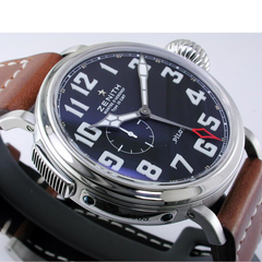 Zenith Pilot Type 20 GMT Automatic Steel Black Dial Watch 48mm 03.2430.693/21.C723