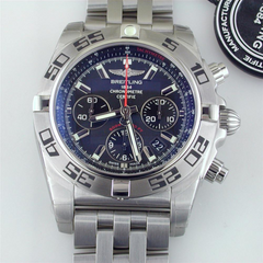 Breitling Chronomat 44 Flying Fish Chronograph Automatic Watch Boxes Papers Warranty AB011610