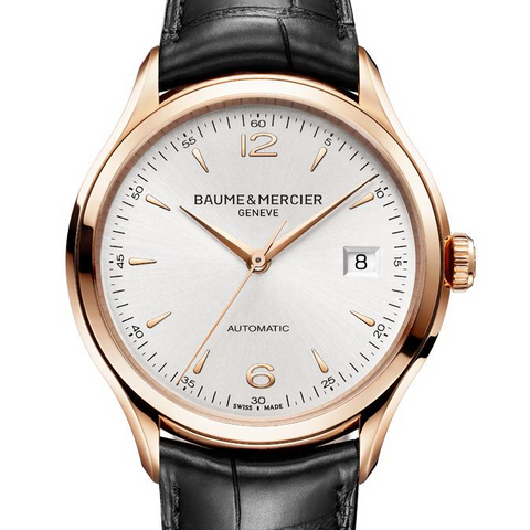 Baume & Mercier Clifton 18K Red Gold 39mm Men's Automatic Watch 10058