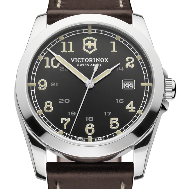 Victorinox Swiss Army Infantry Black Dial Quartz Watch 241563