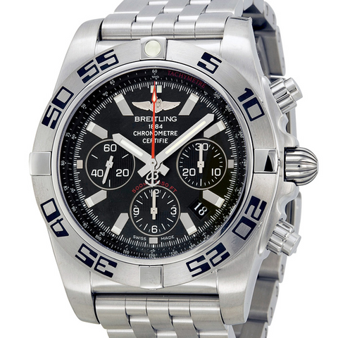Breitling Chronomat 44 Flying Fish Chronograph Automatic Watch Boxes Papers Warranty AB011610