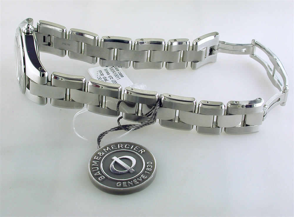 Baume & Mercier Linea Diamond Mother of Pearl Dial 27mm Ladies Watch 10011
