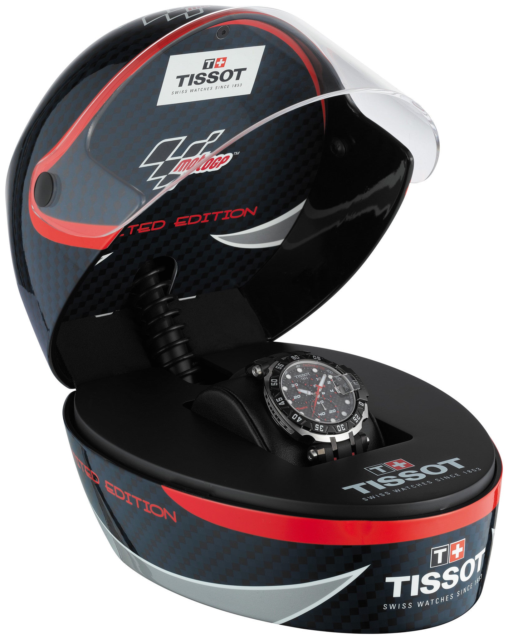 Tissot T-Race MotoGP 2015 Red & Black Quartz Chronograph Limited Edition Watch T0924172720100