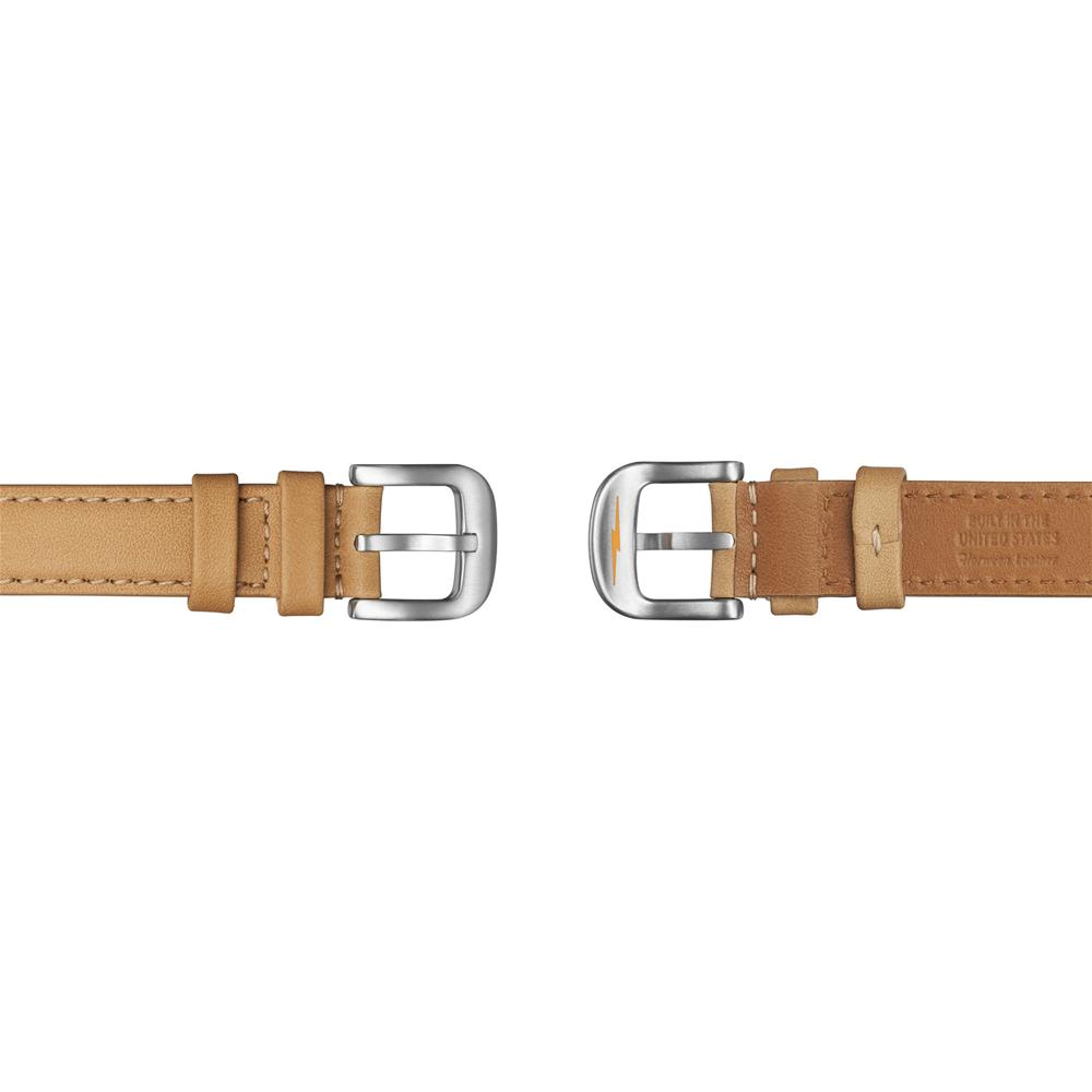 Shinola Gomelsky Moon Phase 36mm Women's Cream Dial Leather Watch S0110000279