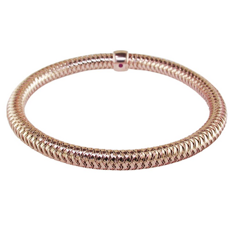 Roberto Coin Primavera 18K Rose Gold Stretch Bracelet