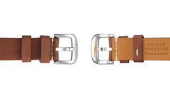 Shinola 41mm Gents Runwell Chronograph Cream Dial Brown Leather Watch 10000099